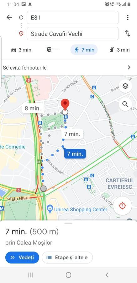 Central Old City Center Studio Universitate Coltea - Cav9 Bukares Bagian luar foto