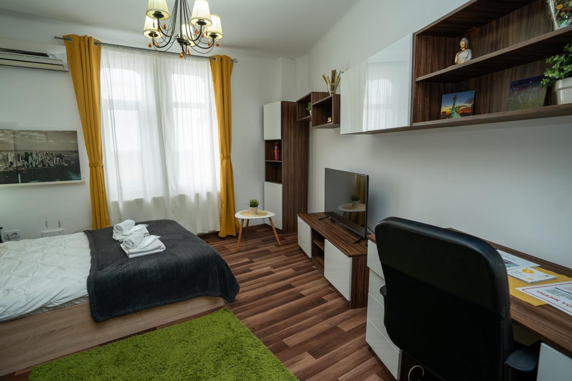 Central Old City Center Studio Universitate Coltea - Cav9 Bukares Bagian luar foto