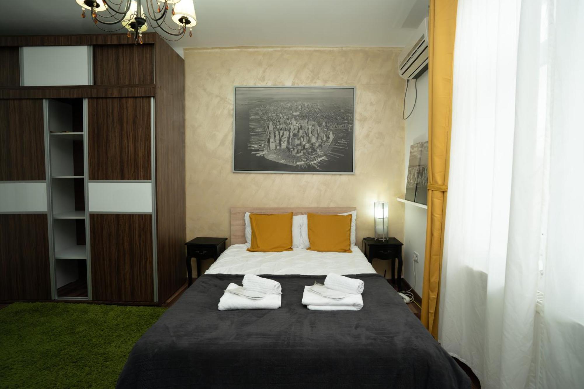 Central Old City Center Studio Universitate Coltea - Cav9 Bukares Bagian luar foto