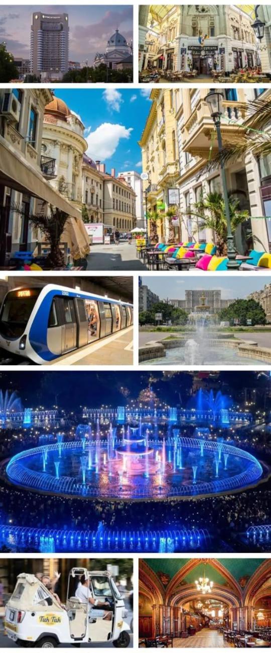 Central Old City Center Studio Universitate Coltea - Cav9 Bukares Bagian luar foto